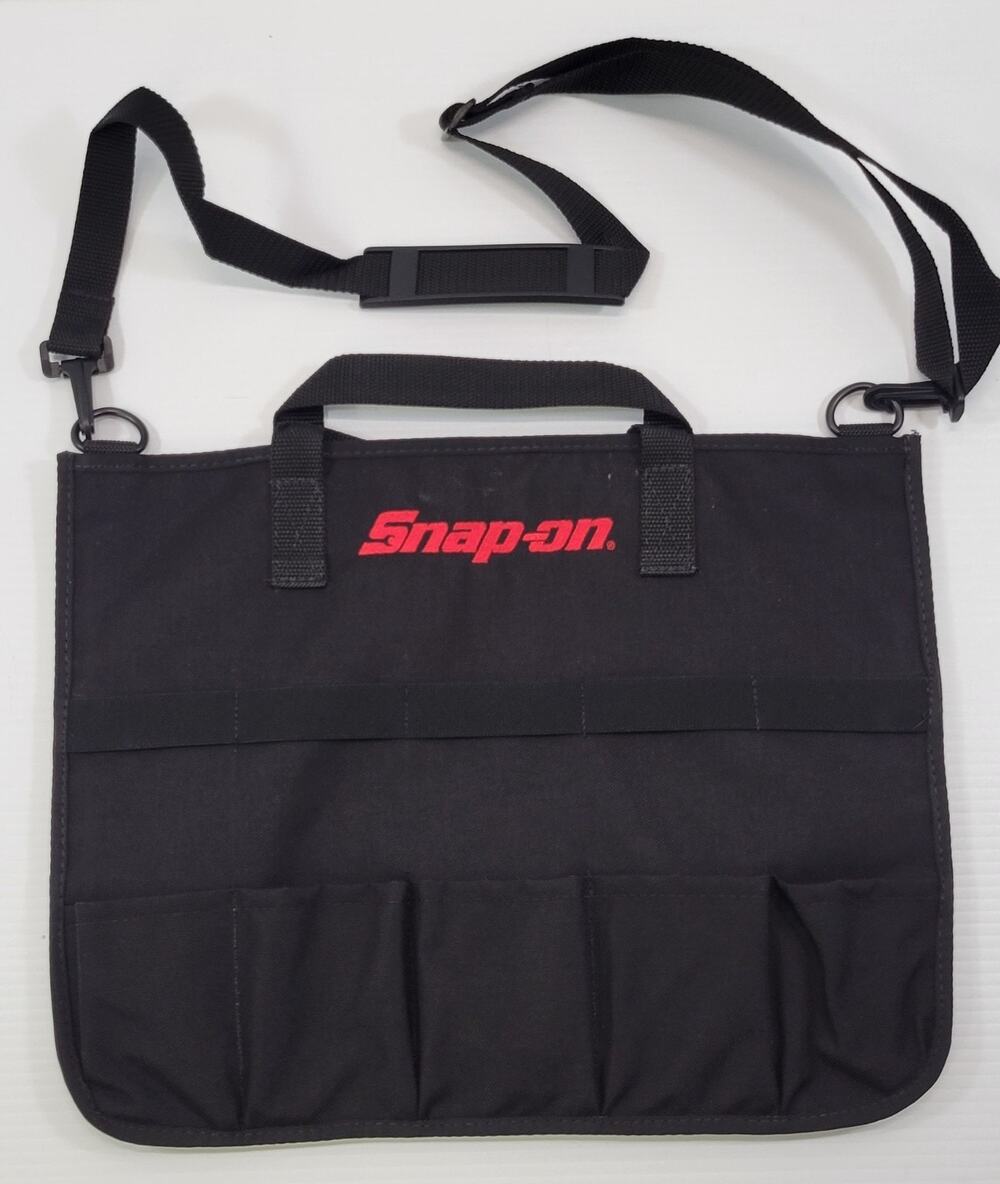 KK) Snap-On Plier Tote Shoulder Strap Tool Bag - Black - USA